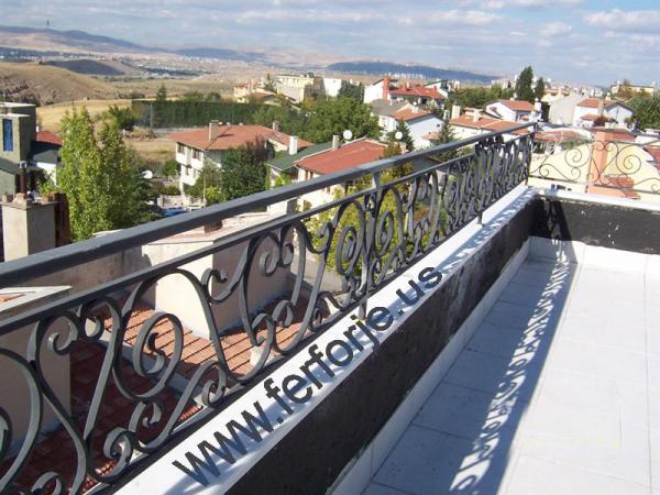 Ferforje El İşçiliği Balkon Korkulukları