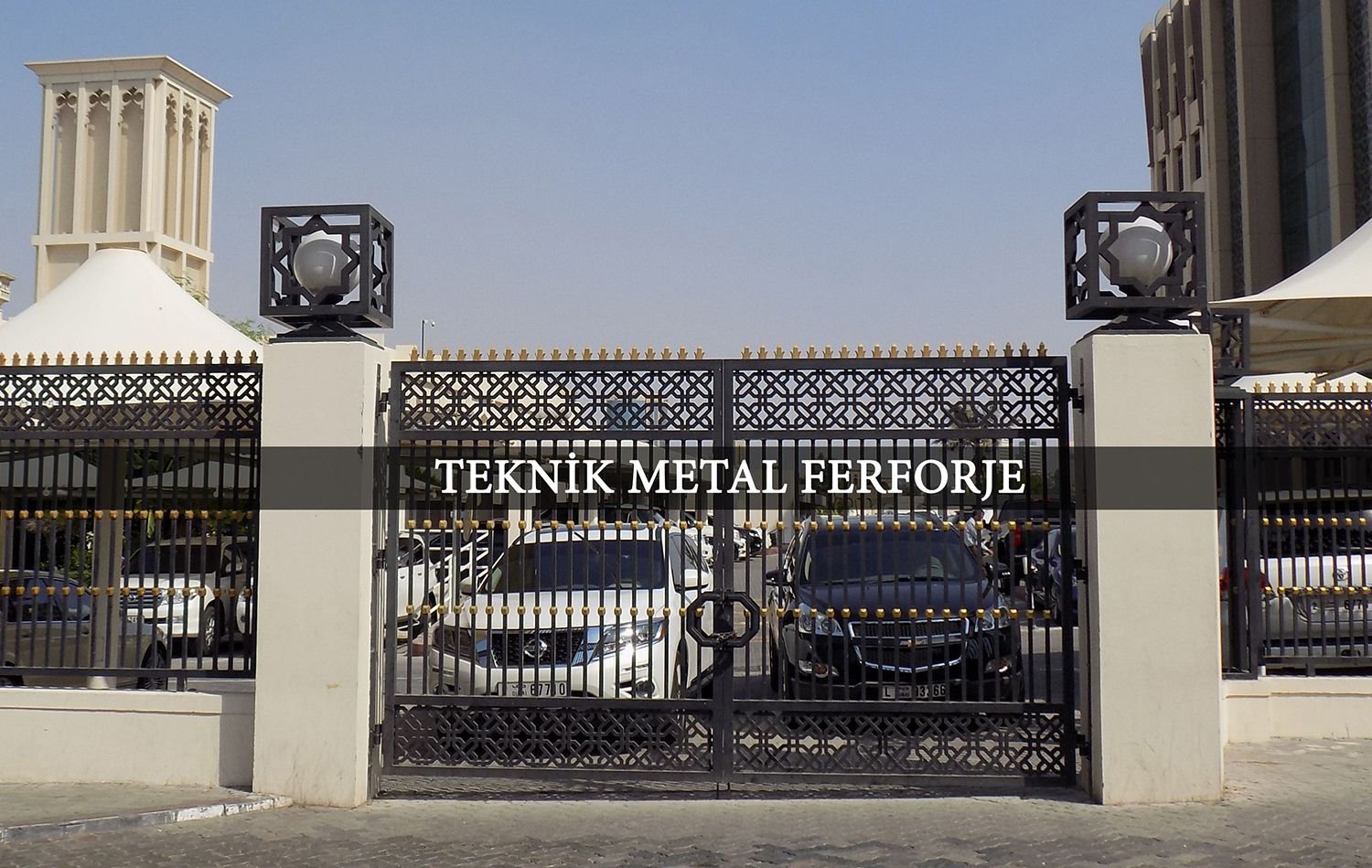 Selçuklu Motifi Garaj Kapısı Aplikli